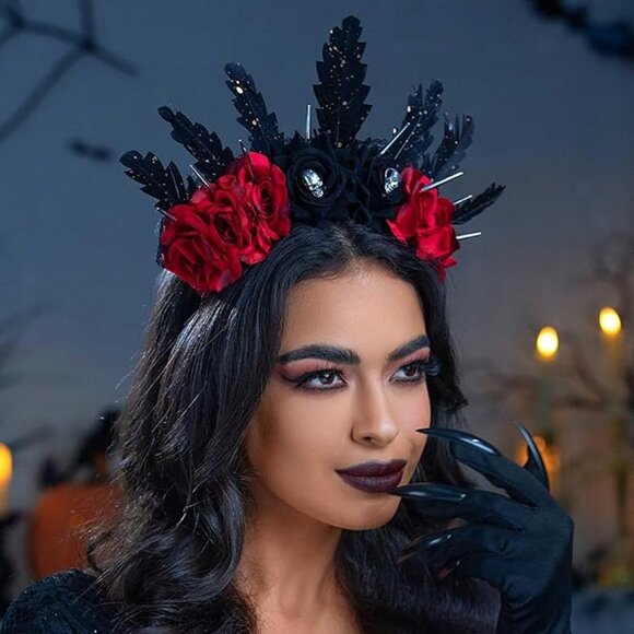 Halloween Flower headband